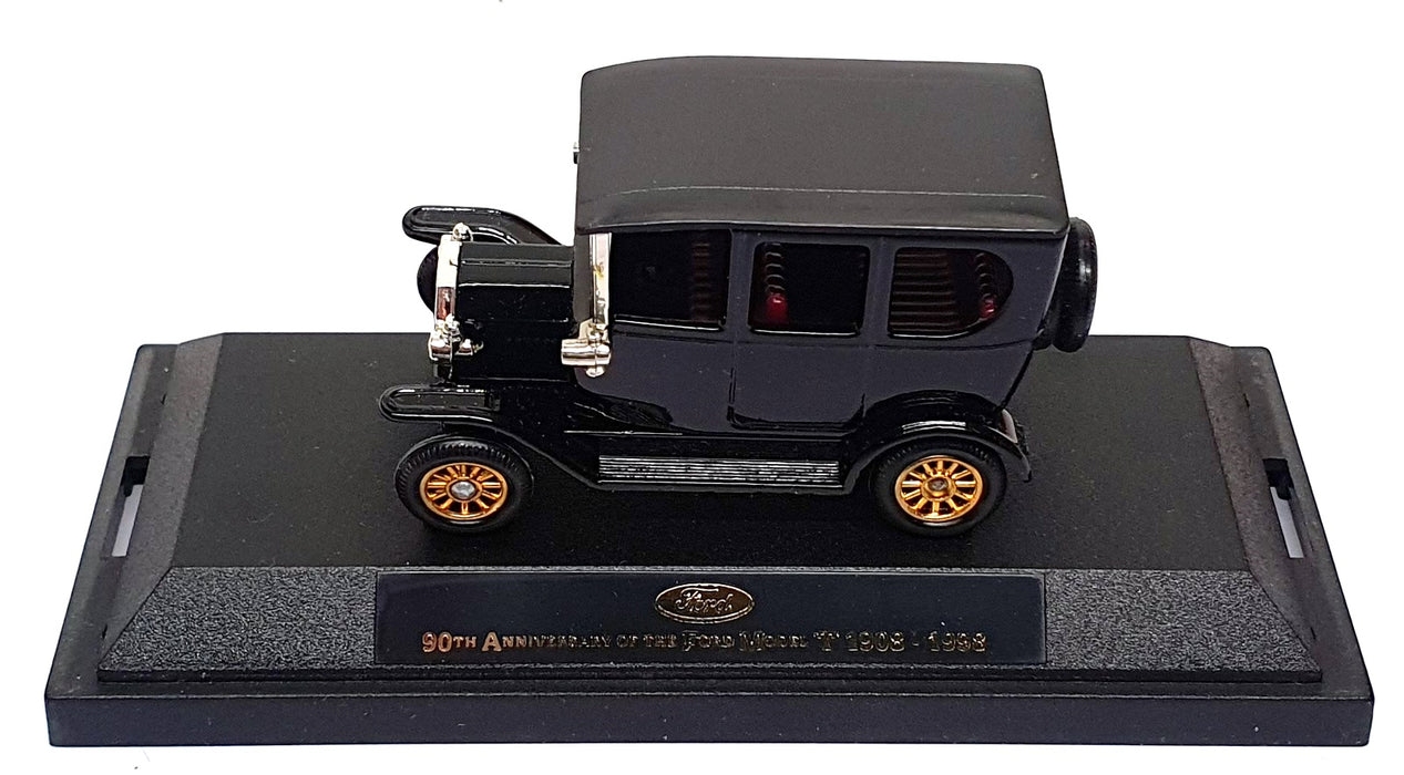 Lledo 7cm Long Diecast FMT90 - Ford Model T 90th Anniversary 1908-1998 - Black