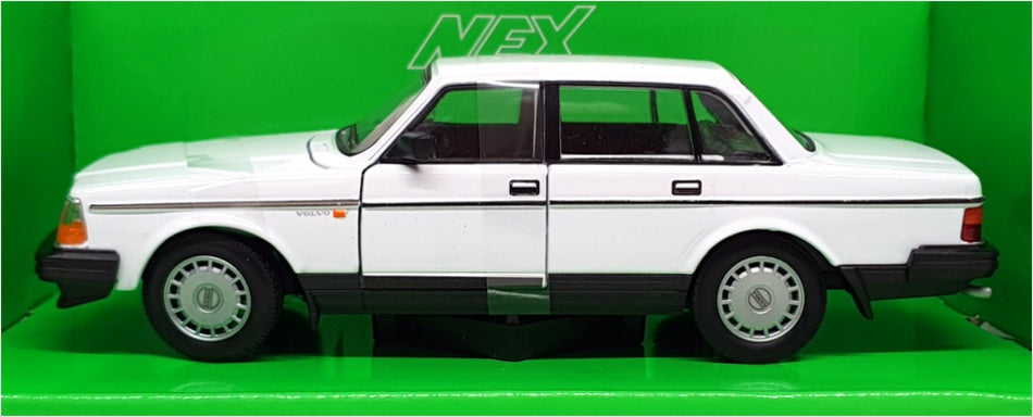 Welly Nex 1/24 Scale Diecast 24102W - Volvo 240 GL - White