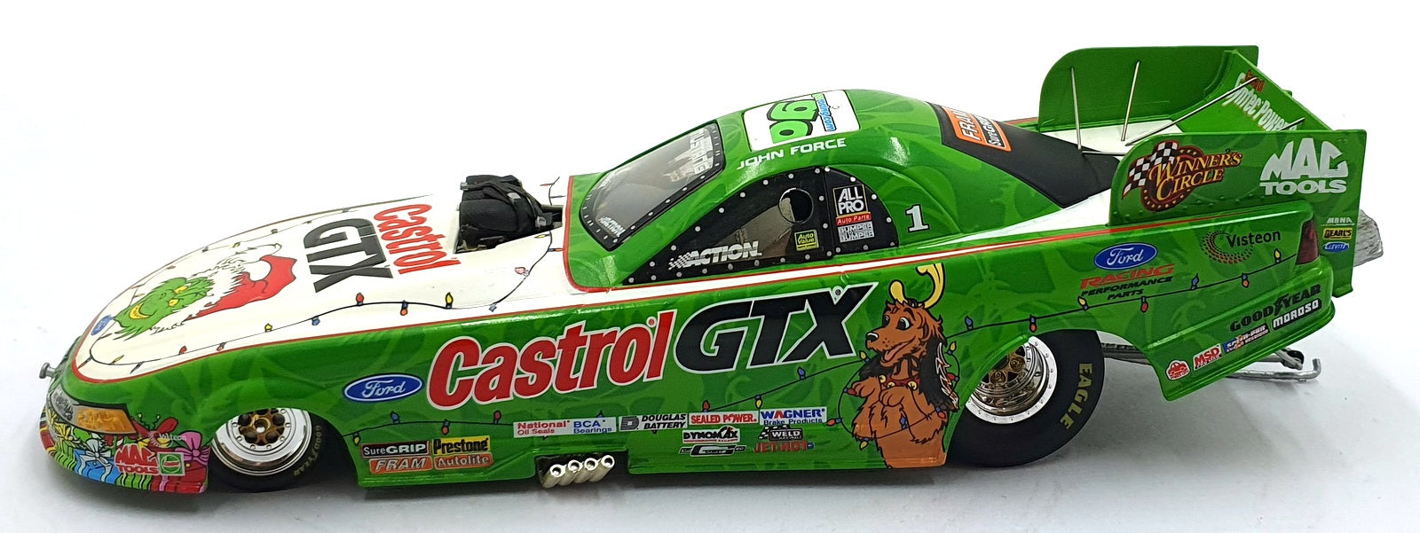 Action 1/24 Scale 101011 Ford Mustang Funny Car Dragster 2001 - Force