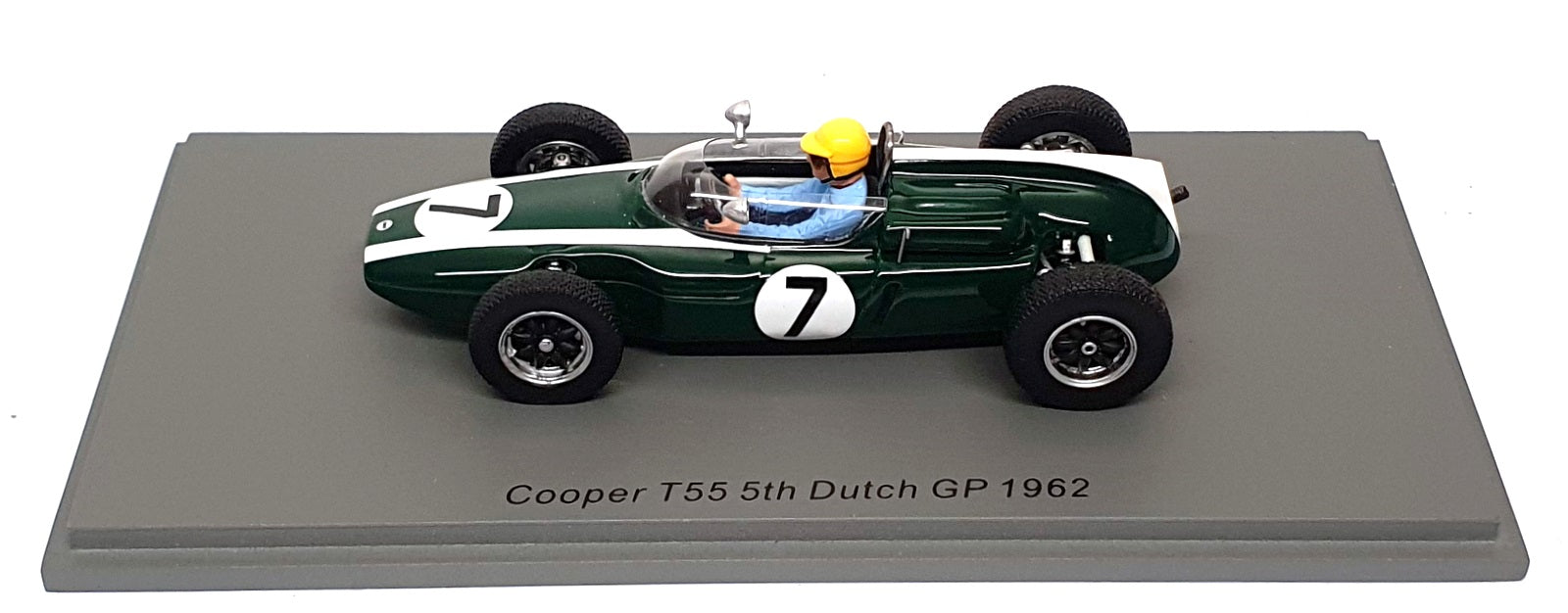 Spark 1/43 Scale S8071 - F1 Cooper T55 #7 5th Dutch GP 1962 T. Maggs