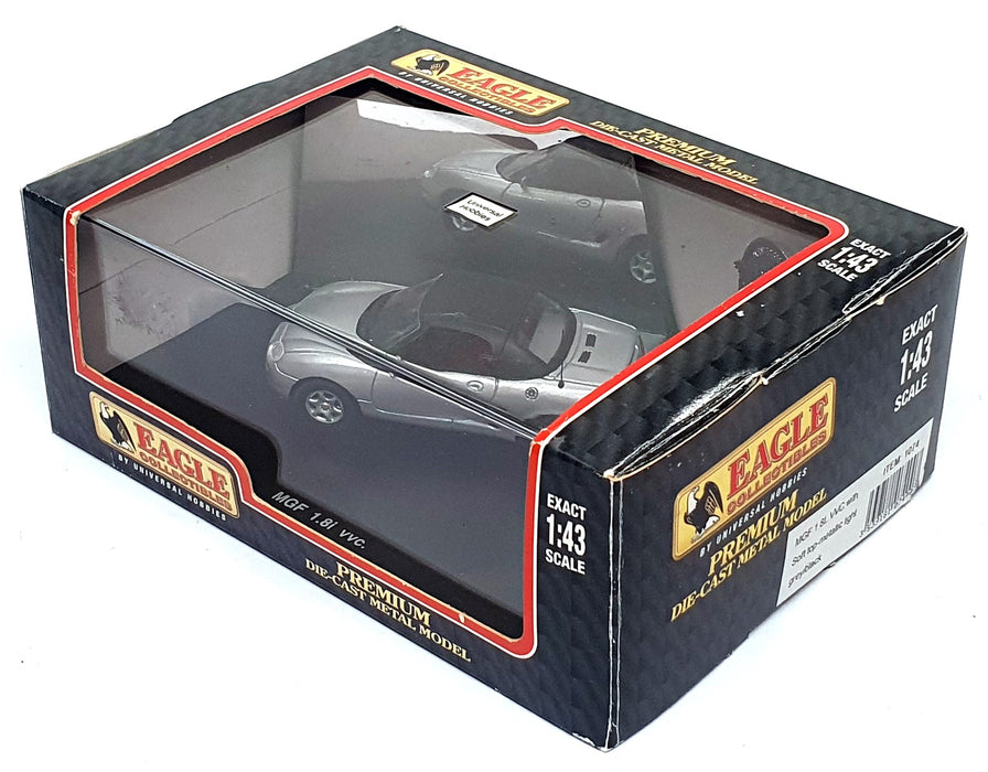 Eagle Collectibles 1/43 Scale 1074 - MGF 1.8i VVC Soft Top - Met. Lt. Grey