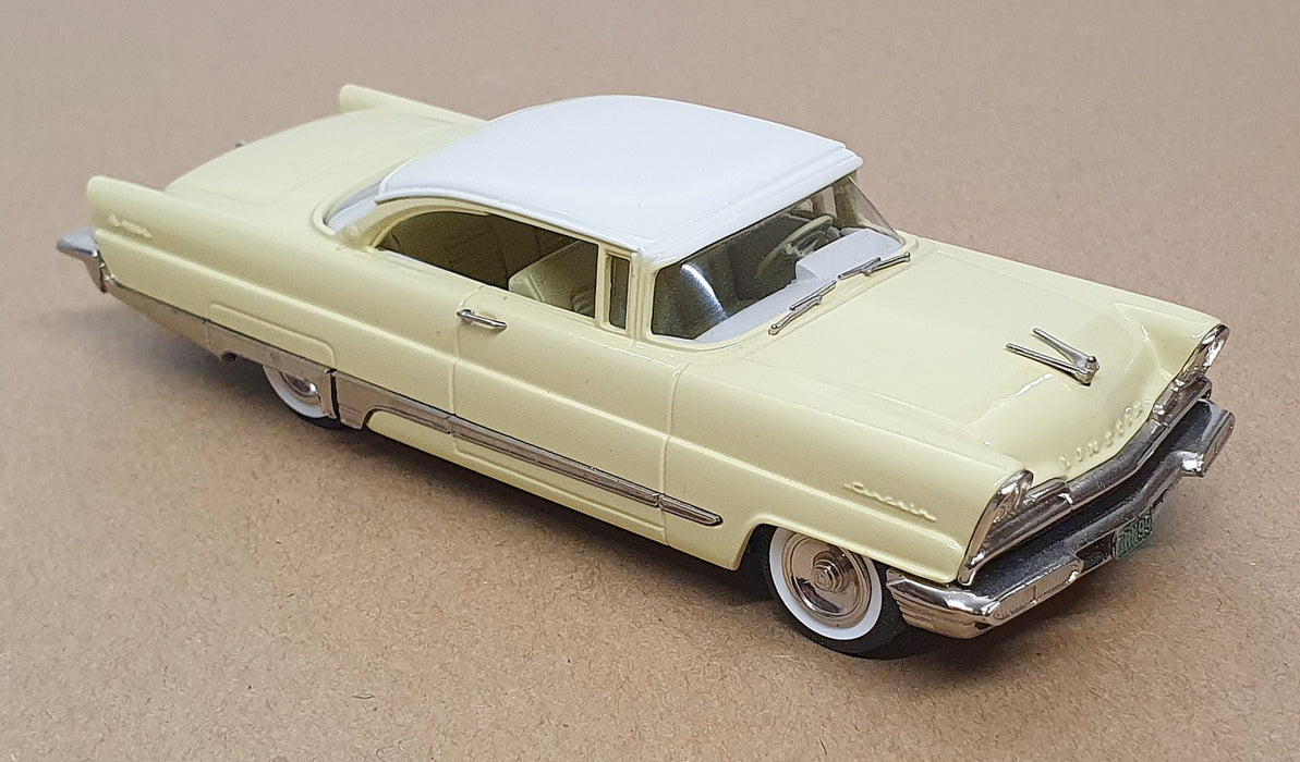 Brooklin Models 1/43 Scale BRK99 - 1956 Lincoln Premier 2Dr. - Yellow/White