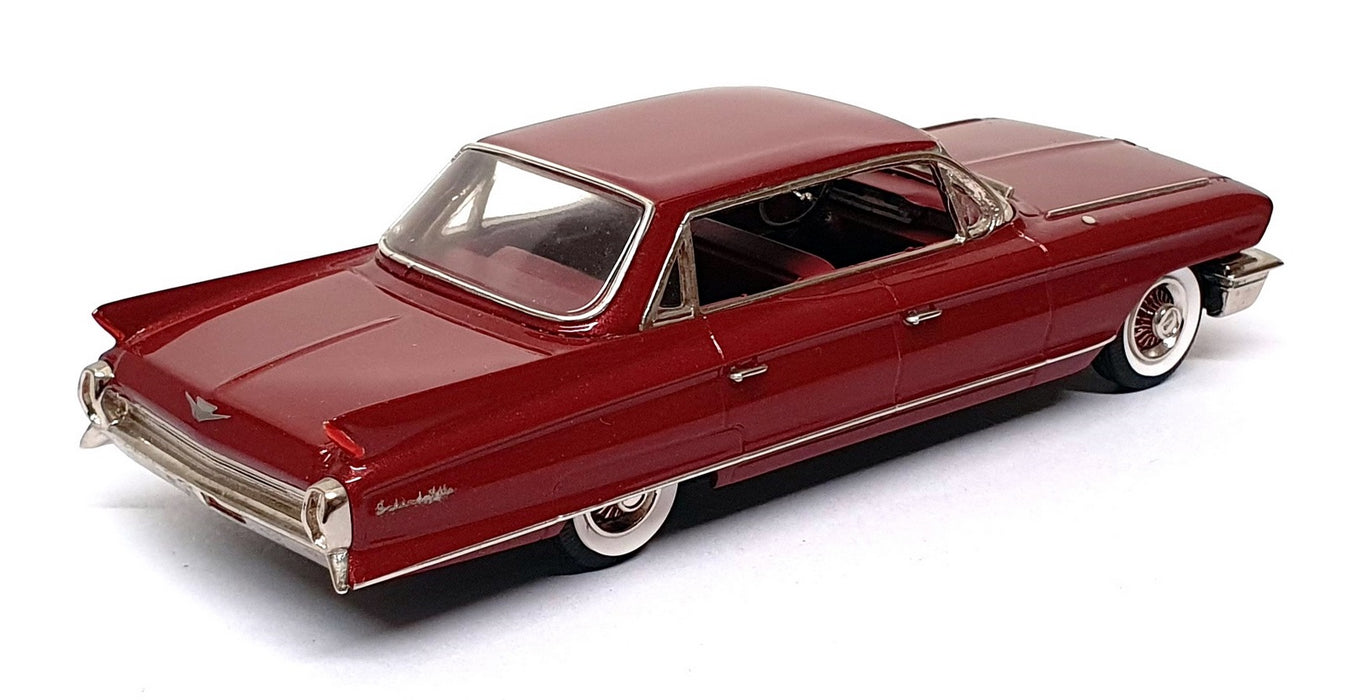 Conquest 1/43 Scale CON69 - 1962 Cadillac Fleetwood 60 Special 4Dr. H/T Met. Red