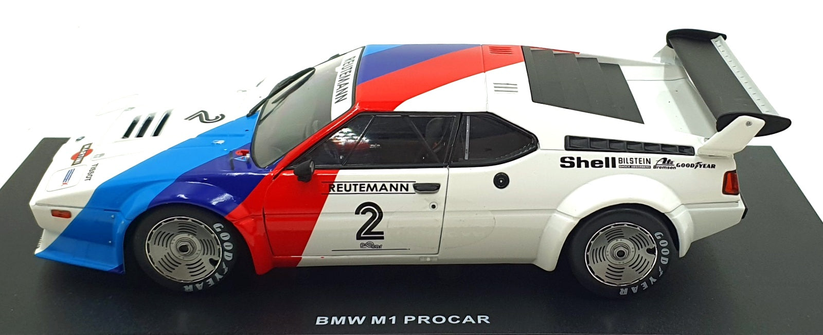 Werk83 1/18 Scale Diecast W1803020 - BMW M1 ProCar #2 - Reutemann