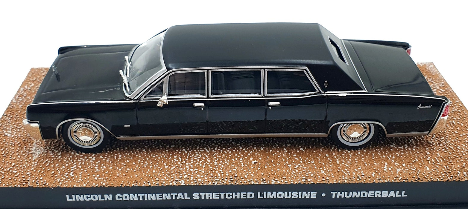 Fabbri 1/43 Scale 007 Bond Model Lincoln Cont Stretched Limousine Thunderball