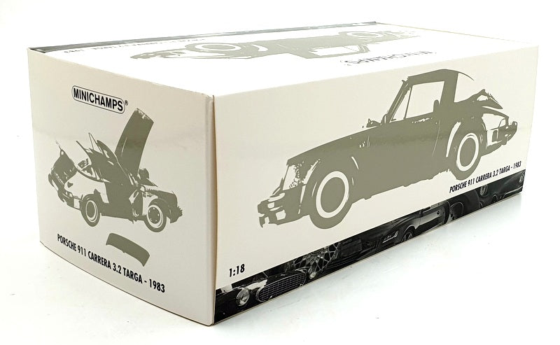 Minichamps 1/18 Scale Diecast 100 063062 - 1983 Porsche 911 Carrera Targa 3.2