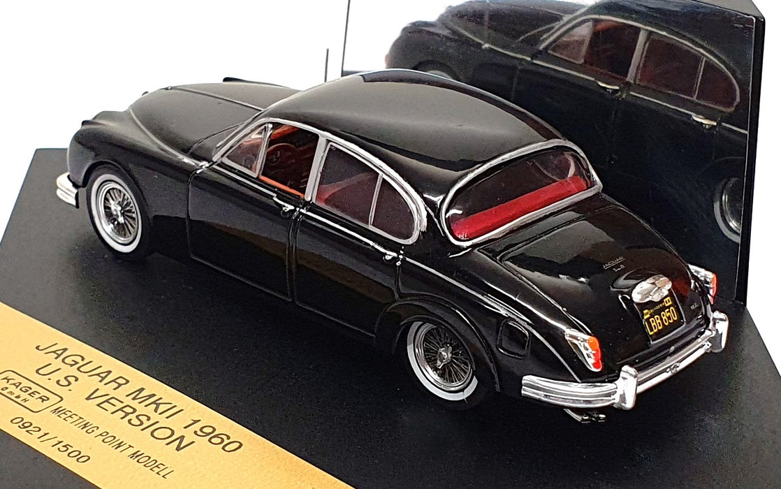 Vitesse 1/43 Scale Diecast V850 - 1960 Jaguar Mk2 US Version - Black