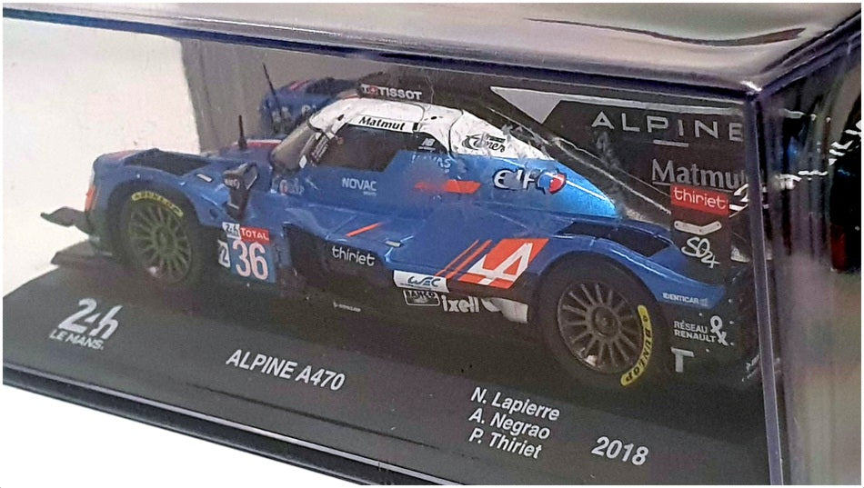 Altaya 1/43 Scale Diecast 15424 - Alpine A470 #36 24Hr Le Mans 2018