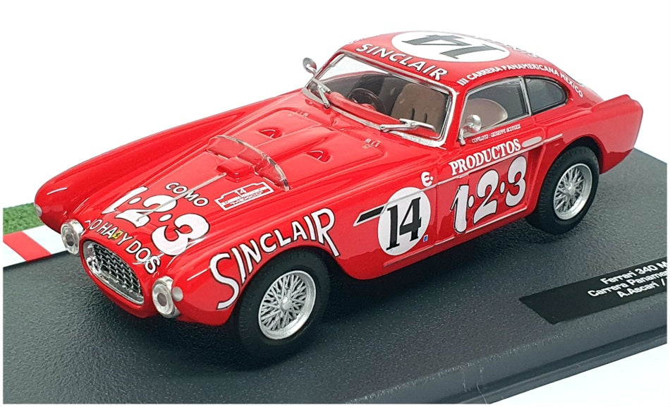 Altaya 1/43 Scale 61023L - Ferrari 340 Mexico #14 Carrera Panamericana 1952