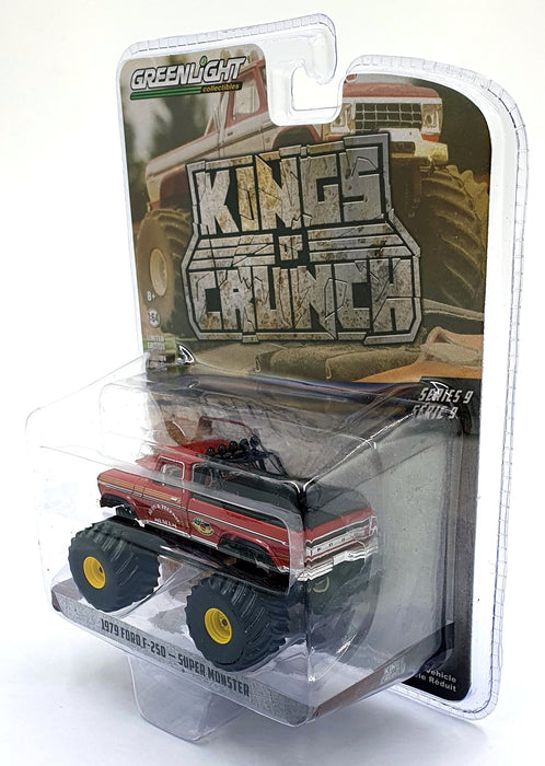 Greenlight 1/64 Scale 49090-D - 1979 Ford F-250 - Super Monster - Red
