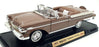 Road Signature 1/18 Scale Diecast 92578 - 1957 Mercury Turnpike Cruiser - Brown