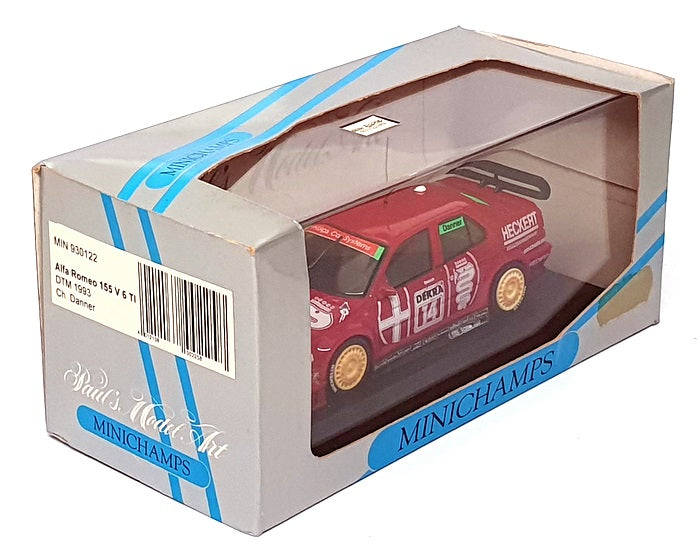 Minichamps 1/43 Scale MIN 930122 - Alfa Romeo 155 V6 TI #14 DTM 1993 Ch. Danner