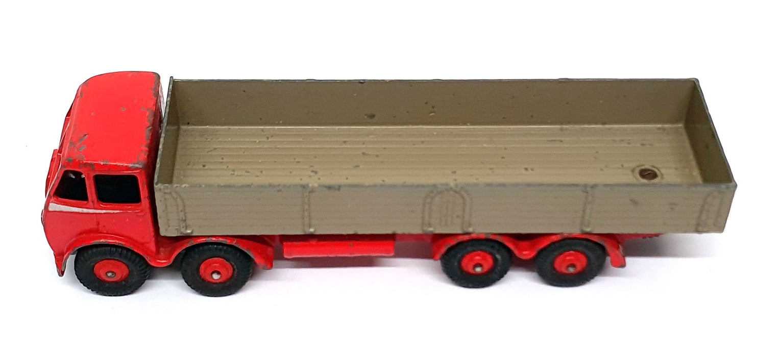 Dinky Supertoys Original Diecast 31526B - Foden Diesel 8 Wheel Wagon - Red/Fawn