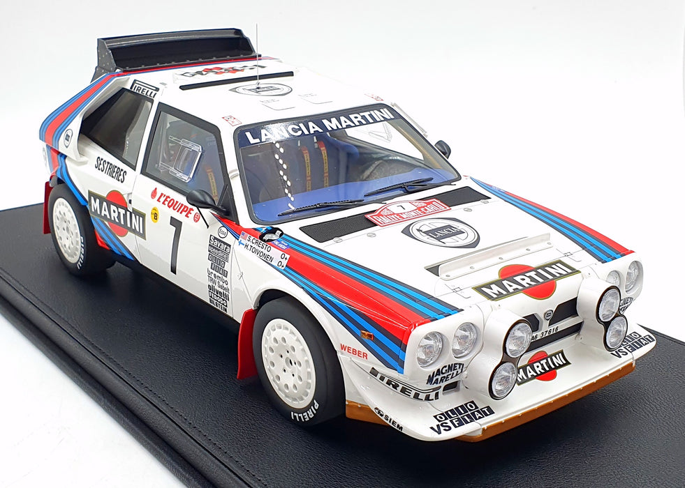 Top Marques 1/12 Scale TMR1260A Lancia Delta S4 1986 #7 Monte Carlo Toivonen