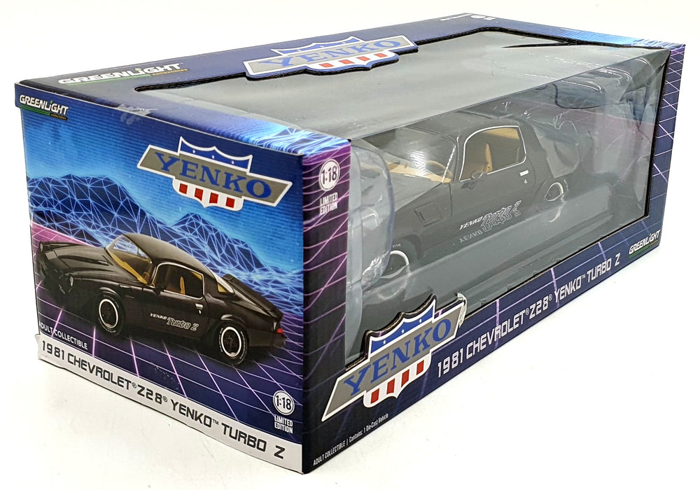 Greenlight  1/18 Scale 13593 - 1981 Chevrolet Z28 Yenko Turbo Z - Met. Brown