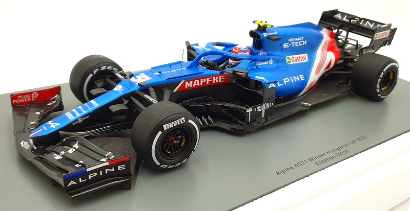 Spark 1/18 Scale 18S600 - Alpine A521 F1 #31 Hungary 2021 E.Ocon