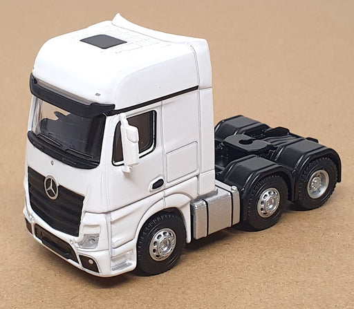 Oxford Diecast 1/76 Scale 76WHMERCAB - Mercedes Actros Truck Cab - White