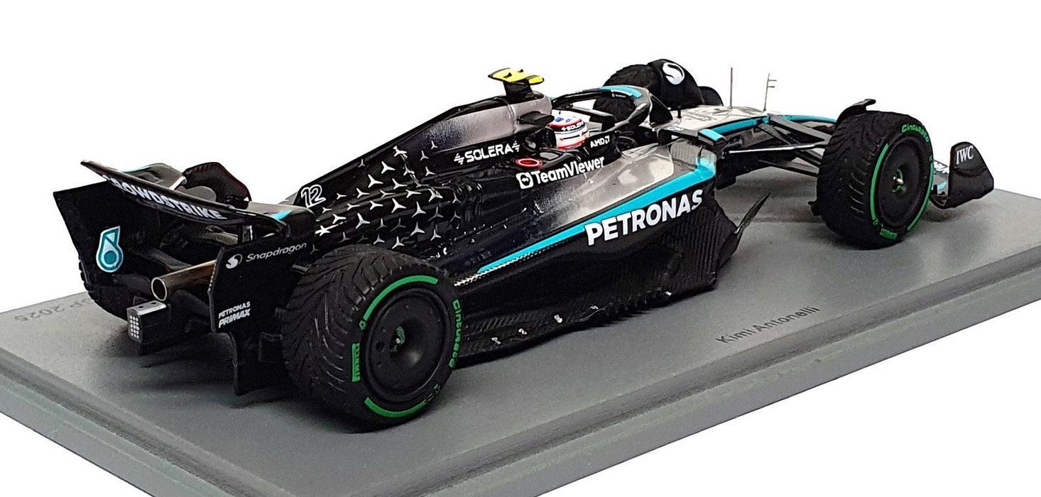 Spark 1/43 Scale S9573 - F1 Mercedes AMG #12 4th Australian GP 2025 Antonelli