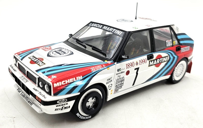 Altaya 1/18 Scale Diecast 26624C - Lancia Delta #7 D.Auriol 1990 Martini
