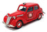 Brumm 1/43 Scale R181 - 1949 Fiat 1100 E Berlina Fire Control Car - Red