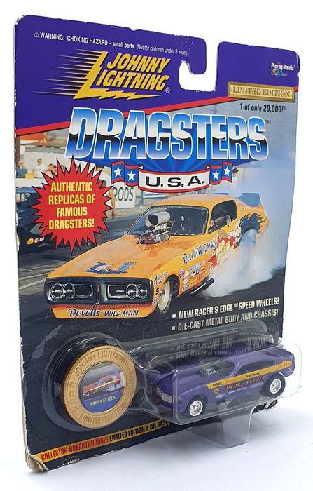 Johnny Lightning 1/64 Scale 323-01 Dragsters USA Barry Setzer - Purple