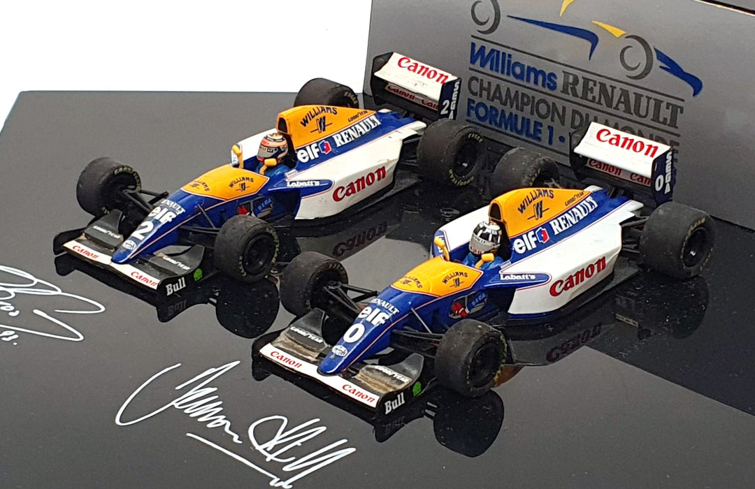 Onyx 1/43 Scale 3774 - F1 Williams Renault 1992/93 Champion Du Monde Hill Prost