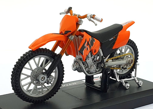 Maisto 1/18 Scale 04043 - KTM 525SX Motorbike - Orange