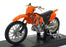 Maisto 1/18 Scale 04043 - KTM 525SX Motorbike - Orange
