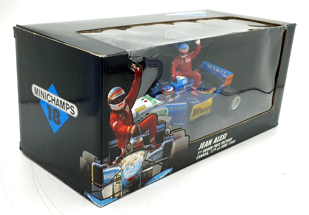 Minichamps 1/18 scale 181 952701 Michael Schumacher taxi Jean Alesi 1st victory