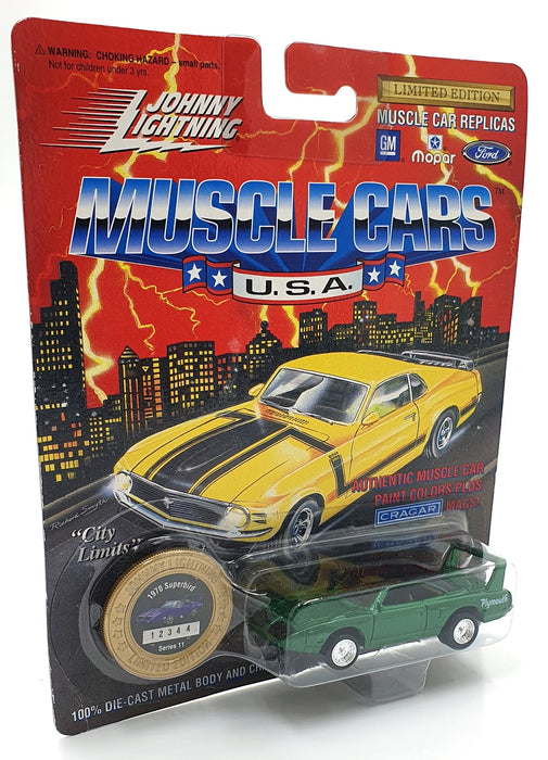 Johnny Lightning 1/64 Scale 200-210 - Muscle Cars USA 1970 Plymouth Superbird