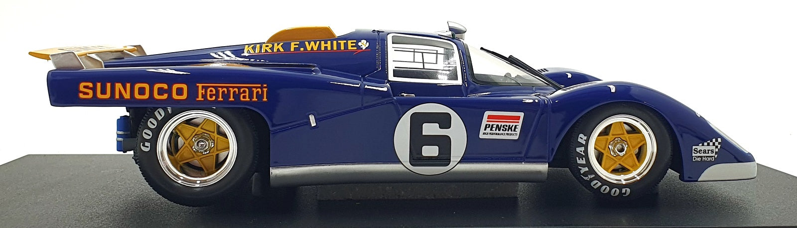 Werk83 1/18 Scale Diecast W18053005 - Ferrari 512M #6 Daytona 24h 1971