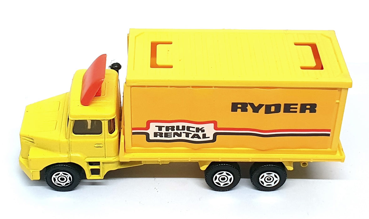 Corgi 14cm Long Diecast 1147 - Scania 1147 Truck Ryder - Yellow