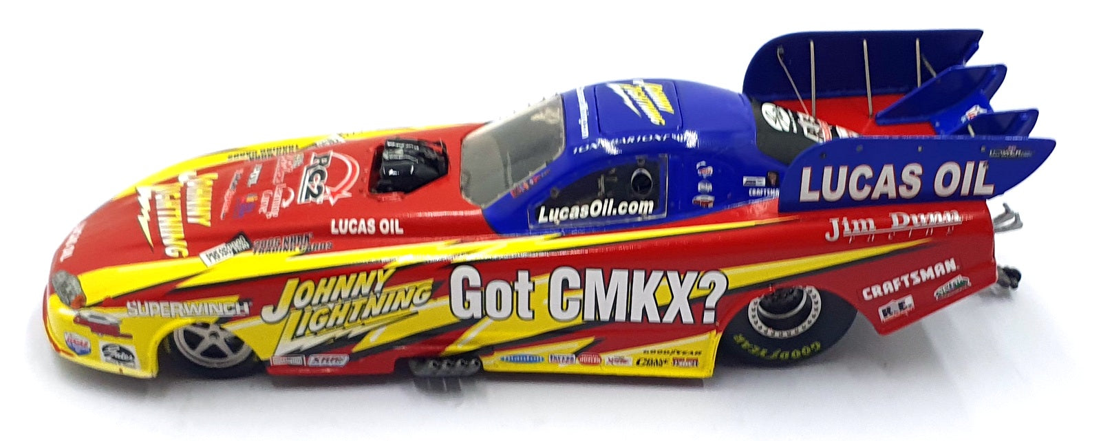Racing Champions 1/24 Scale 18709H Johnny Lightning Funny Car Dragster NHRA 2005