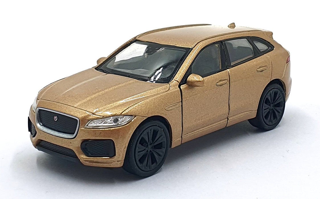 Welly Model 12cms Pull Back and Go 301125C - Aston Martin V12 Vantage - Gold