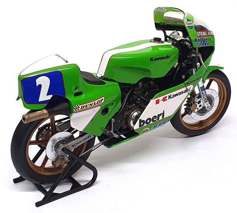 Minichamps 1/12 Scale 122 814002 - Kawasaki KR350 A. Mang W/Champion GP 350 1981