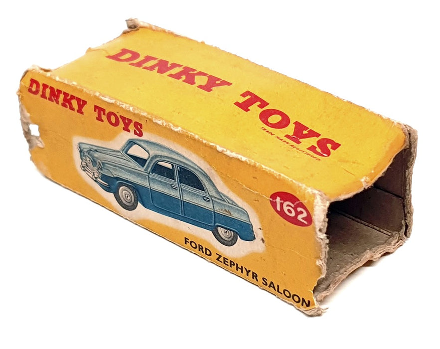 Dinky Toys 9.5cm Long Original Diecast 162 - Ford Zephyr Saloon - 2-Tone Blue