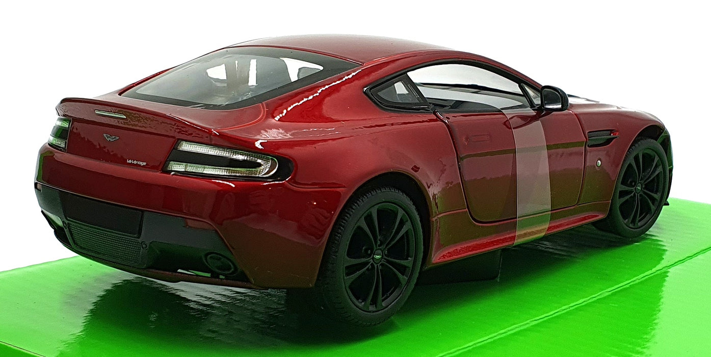 Welly NEX 1/24 Scale Diecast 24129W-T.RD - Aston Martin Vantage - Met. Red
