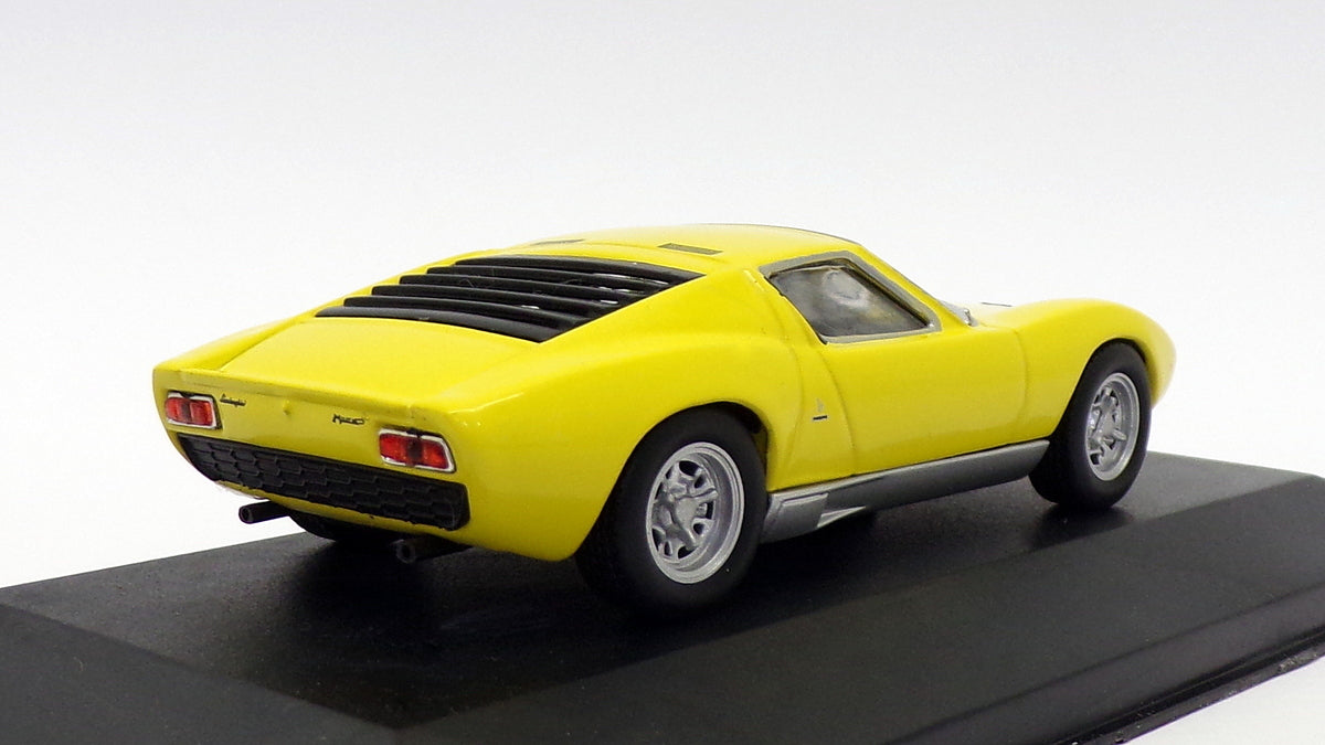 Atlas Editions 1/43 Scale 2 891 007 - 1966 Lamborghini Miura P400 - Yellow