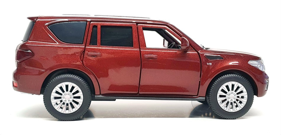 Tayumo 1/32 Scale Diecast 32115016 - Nissan Patrol Y62 - Brown