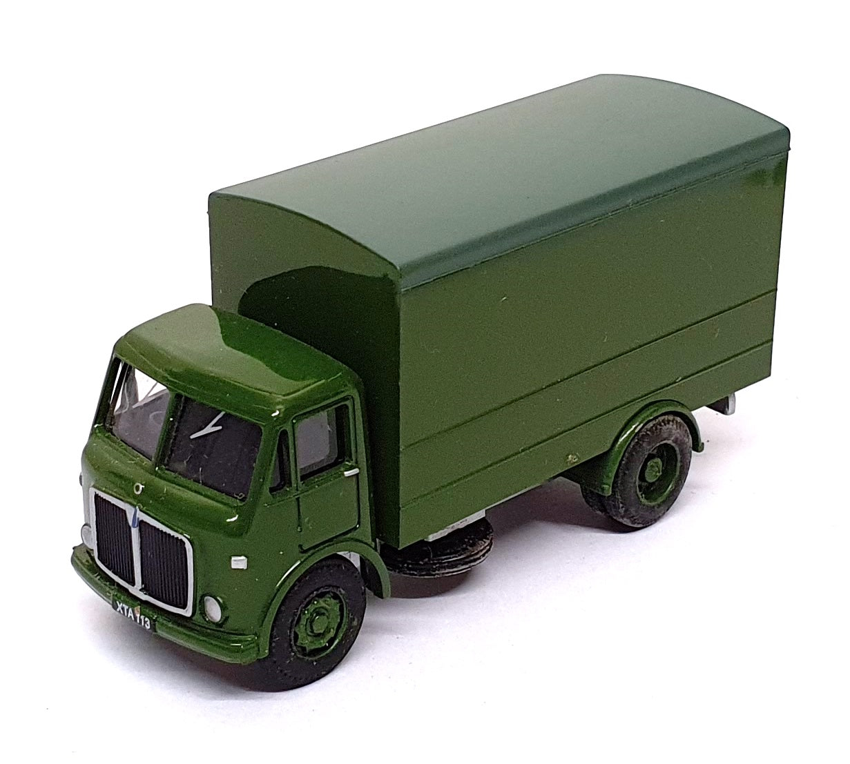 Base Toys 1/76 Scale Diecast AMV-01 - AEC Mercury Van - Green