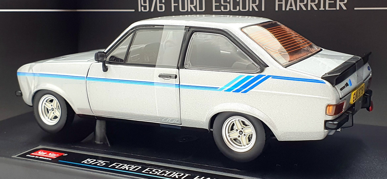 Sun Star 1/18 Diecast 4637R - 1980 Ford Escort Harrier - Stratos Silver
