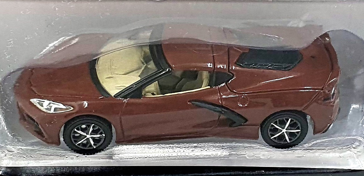 Greenlight 1/64 Scale 68020-B - 2022 Chevrolet Corvette C8 Stingray Coupe Brown