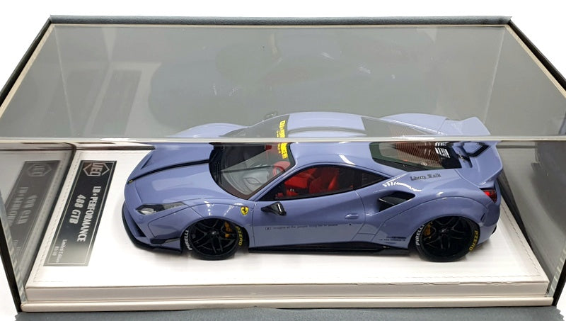 JEC 1/18 Scale Resin J01-01 - Ferrari LB 488 GTB Liberty Walk - Grey