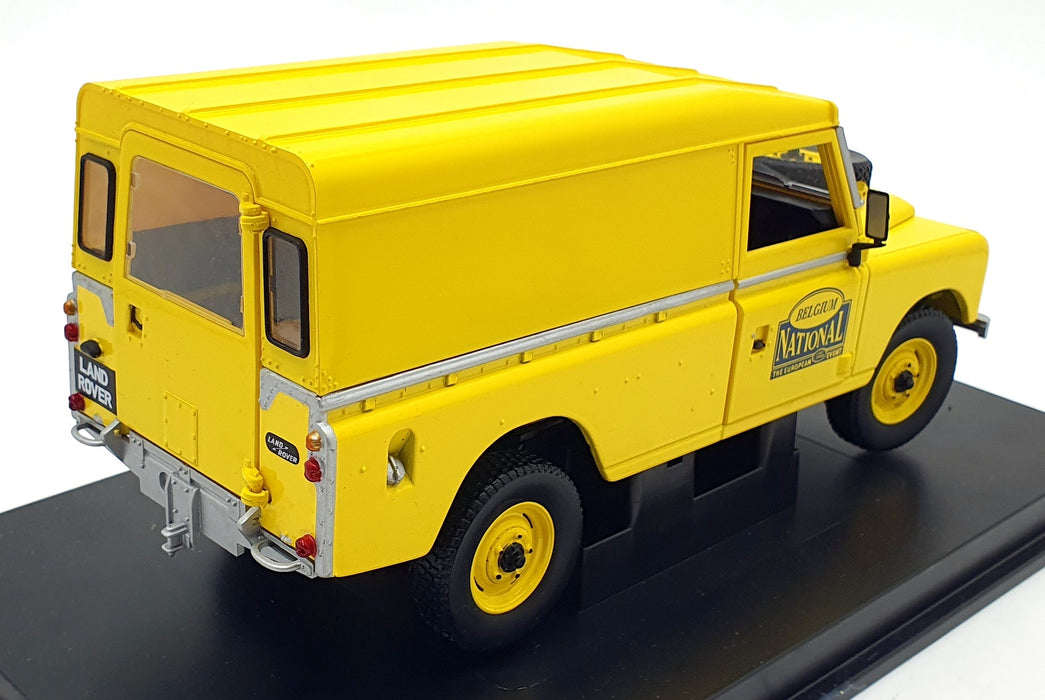 Universal Hobbies 1/18 Scale 231025A Land Rover Series 3 2001 Belgium Nationals