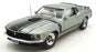 Acme 1/18 Scale Diecast A1801893 - 1970 Ford Mustang Boss 302 -Silver