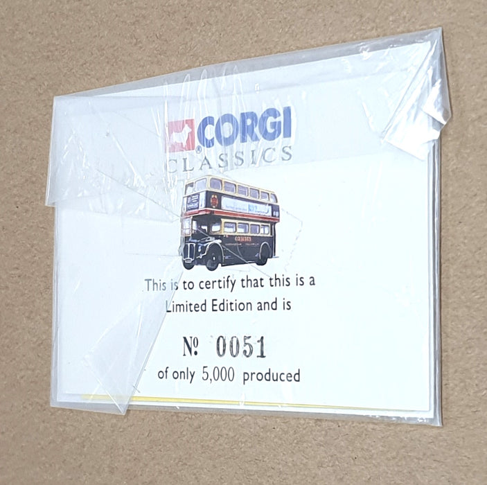 Corgi 1/50 Scale 35003 - AEC Routemaster Bus London Trans. 1979 - Green/Yellow