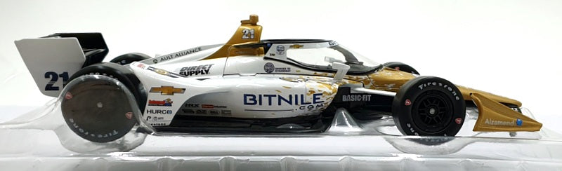 Greenlight 1/18 Scale Diecast 11215 Indy Chevrolet #21 Ed Carpenter - Veekay