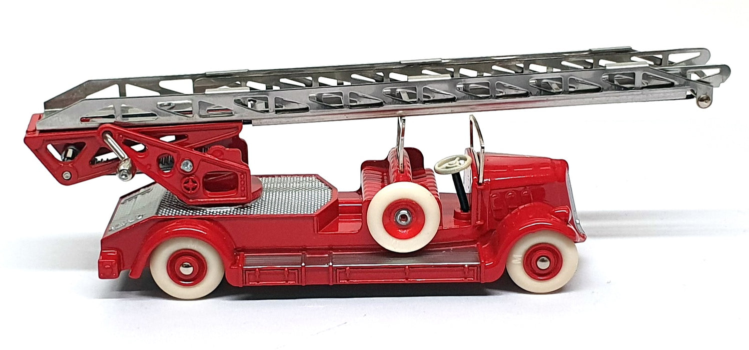 Atlas Editions Dinky 32D - Delahaye Auto Echelle De Pompiers Fire Engine - Red