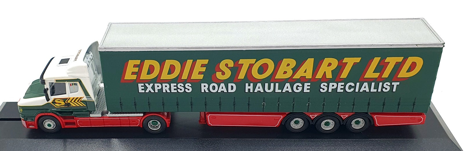 Oxford Diecast 1/76 Scale 76TCAB007 - Scania T Series Curtainside Eddie Stobart