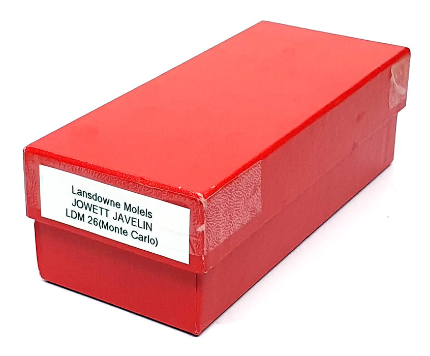 Lansdowne Models 1/43 Scale LDM26 - Jowett Javelin Monte Carlo Race Car REWORKED